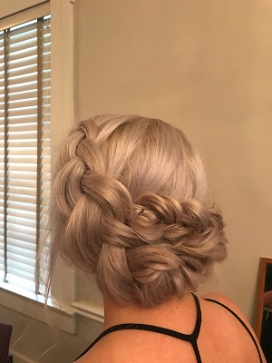 Blonde/Burnette Wedding Hair #14